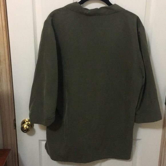 Hunter green chore shirt - Picture 4 of 4